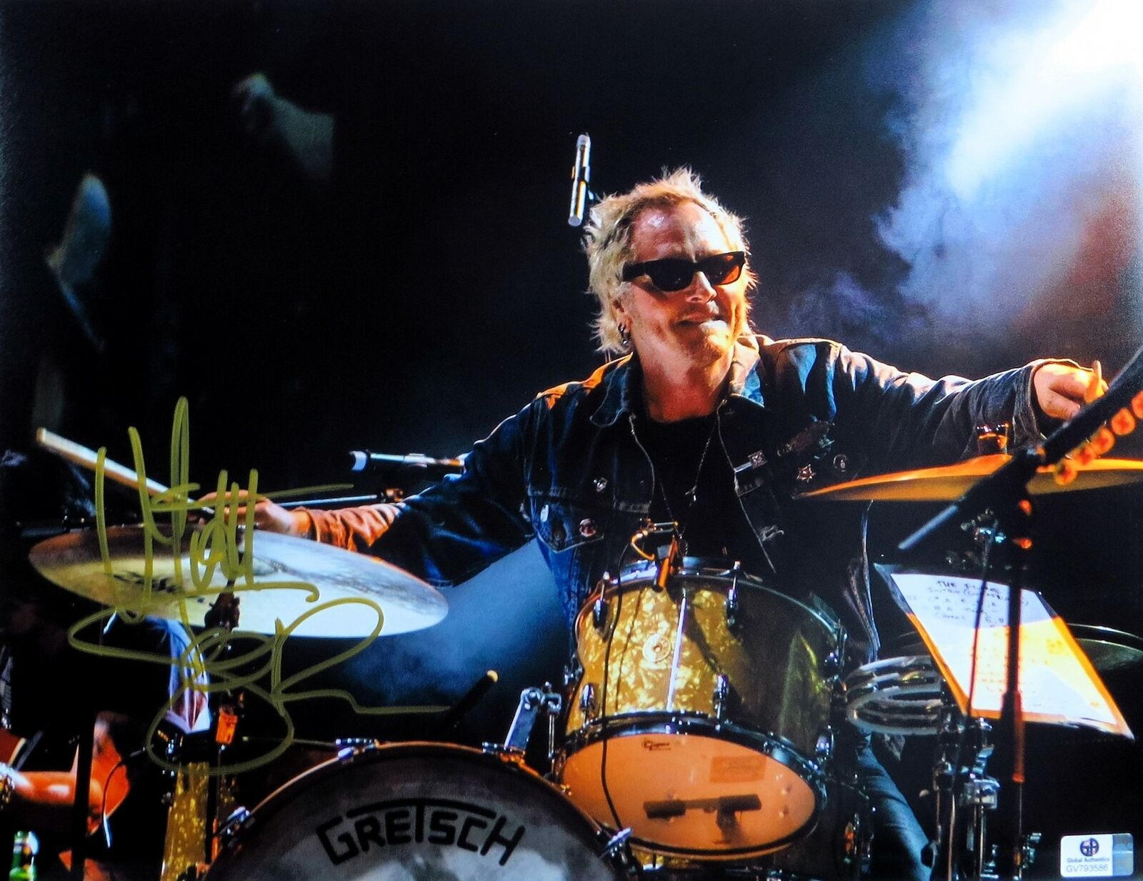 Matt Sorum Signed Autographed 11X14 Photo Poster painting Guns N' Roses Drummer GV793586