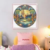 Lake-18CT Stamped Cross Stitch 25*25cm/9.84*9.84in tapestrymarket