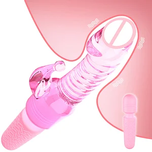 Mini Portable Dildo Vibrator – G-Spot & Clitoral Stimulator with 10 Vibration Modes