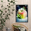 >SALE<5D DIY Full Round Drill Diamond Painting Snowy Blossom Kit Decor 40x60cm