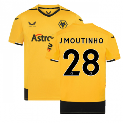 Wolves FC João Moutinho 28 Home Trikot 2022-2023