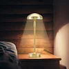 LED Cordless Table Lamp Rechargeable Desk Lamp for Bedroom (Shaking Head Type C)