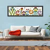 Welcome Owl-11CT Counted Cross Stitch Kit(73*22cm)