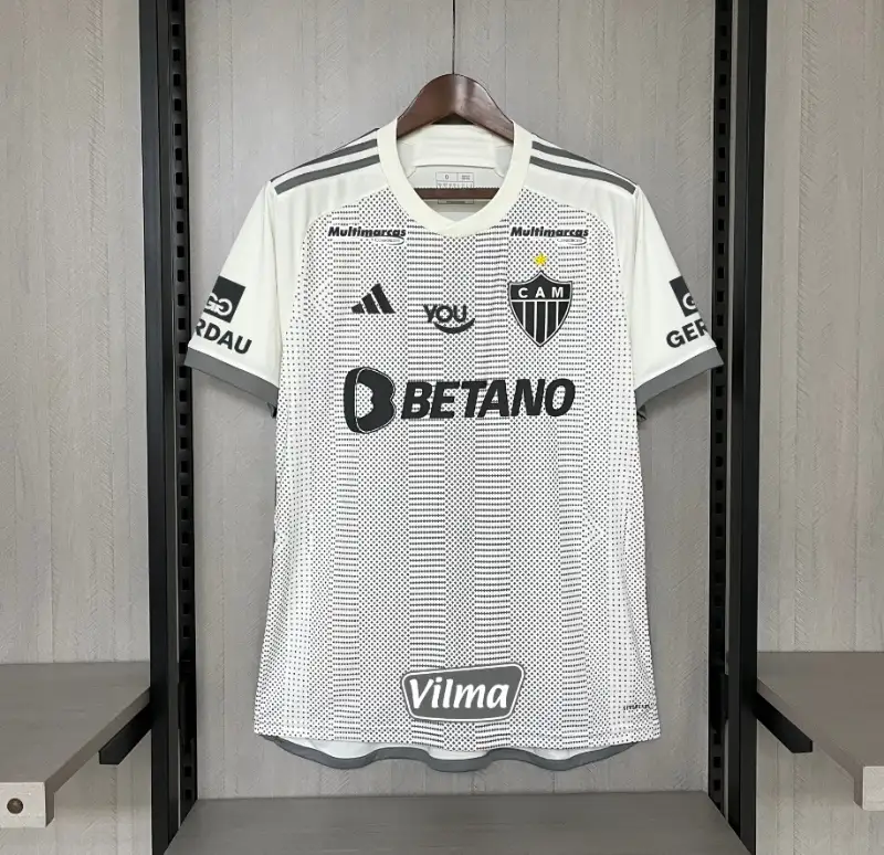24/25 Atletico Mineiro Soccer Jersey Away + All sponsors