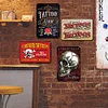 4pcs - Tattoo Advertising - Vintage Metal Signs(8*12Inch)