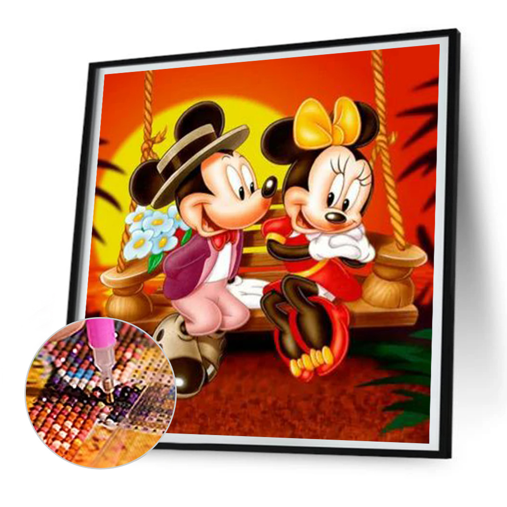 Diamond Painting Mickey Mouse 30x40 Envio Inmediato