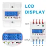 Din Rail 3 Phase 4 Wire Energy Meter AC 380V 100A 50/60Hz Wattmeter KWh Meter