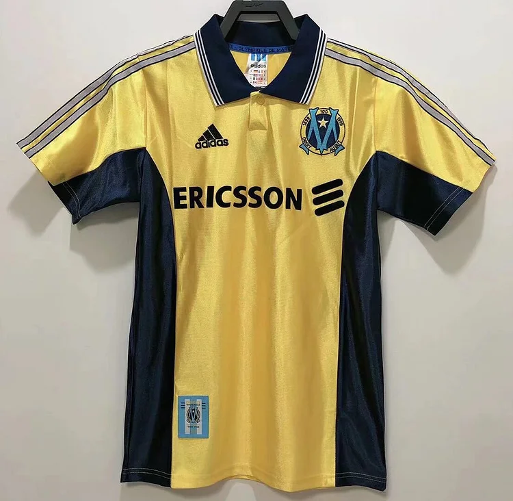 1998/1999 Marseille away jersey 1:1 Thai quality