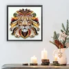 Quilling Lion - speziell geformtes Diamond Painting - 30*30cm