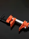 3/4in Wood Gluing Pipe Clamp Set Heavy Duty Multifunctional for Home Improvement