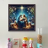 Christmas Jesus-14CT Stamped Cross Stitch 40*40cm/15.75*15.75in