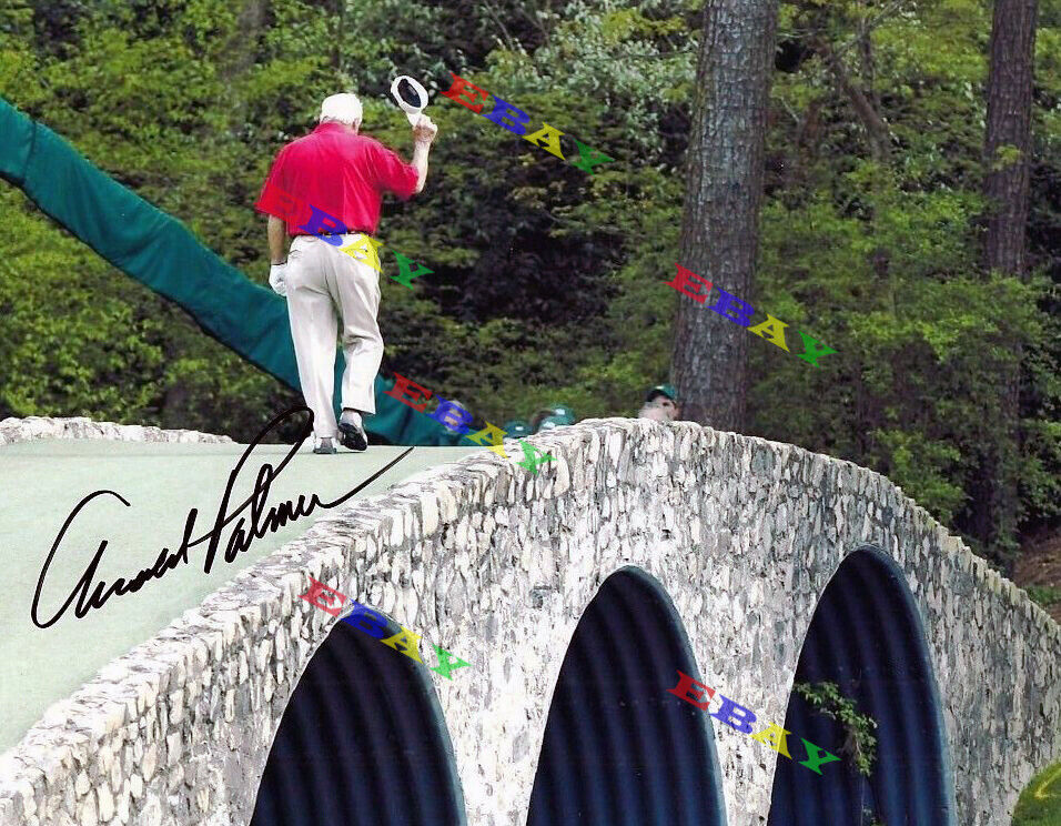 Arnold Plamer Hogan Bridge Autographed Signed 8x10 Photo Poster painting Reprint