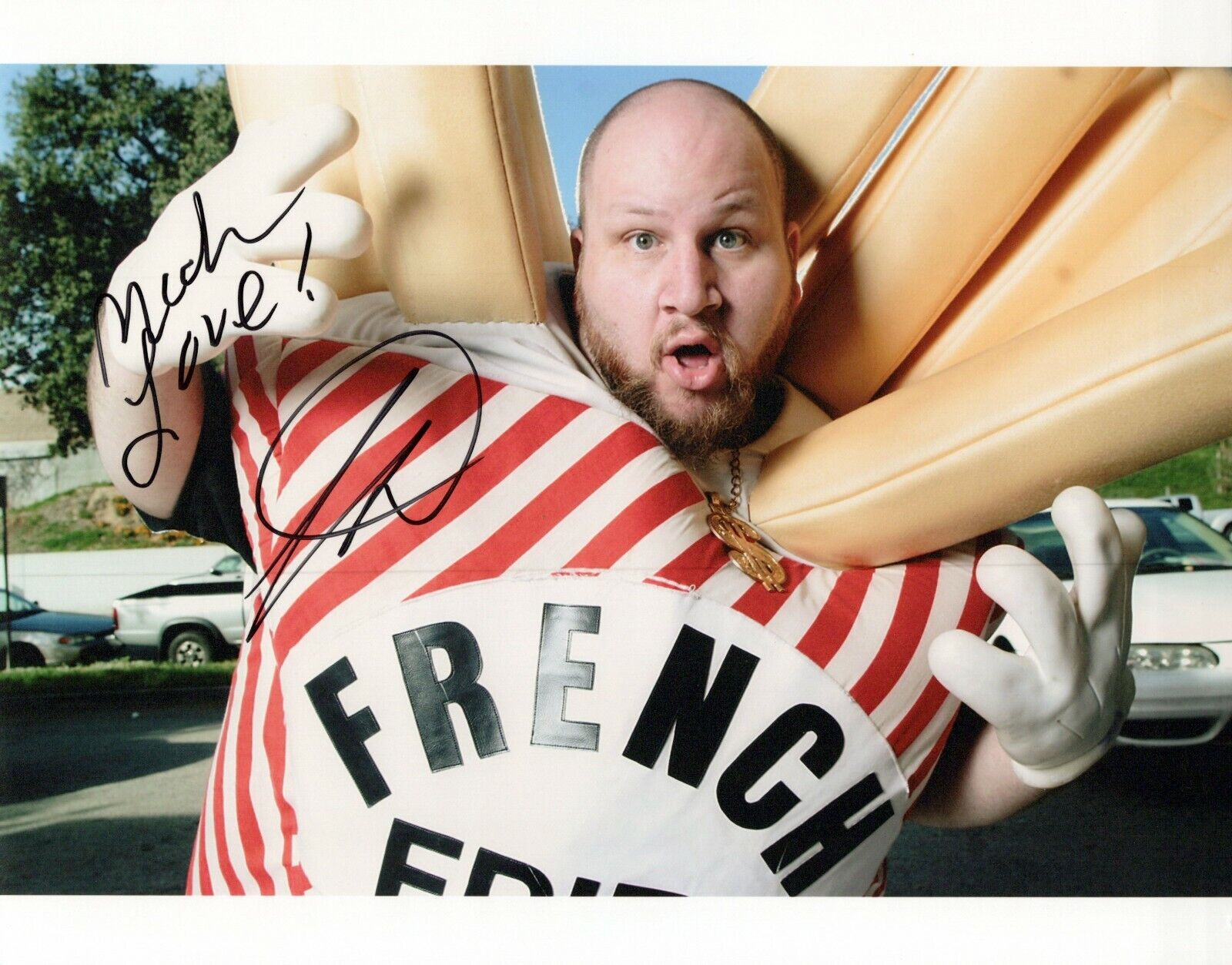 Stephen Kramer Glickman head shot autographed Photo Poster painting signed 8x10 #2