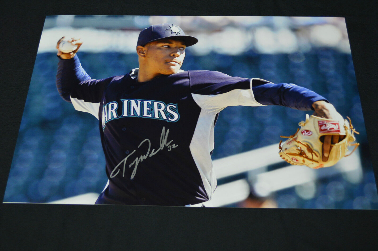 Taijuan Walker Autographed Signed AUTO Seattle Mariners 12x18 Photo Poster painting #2