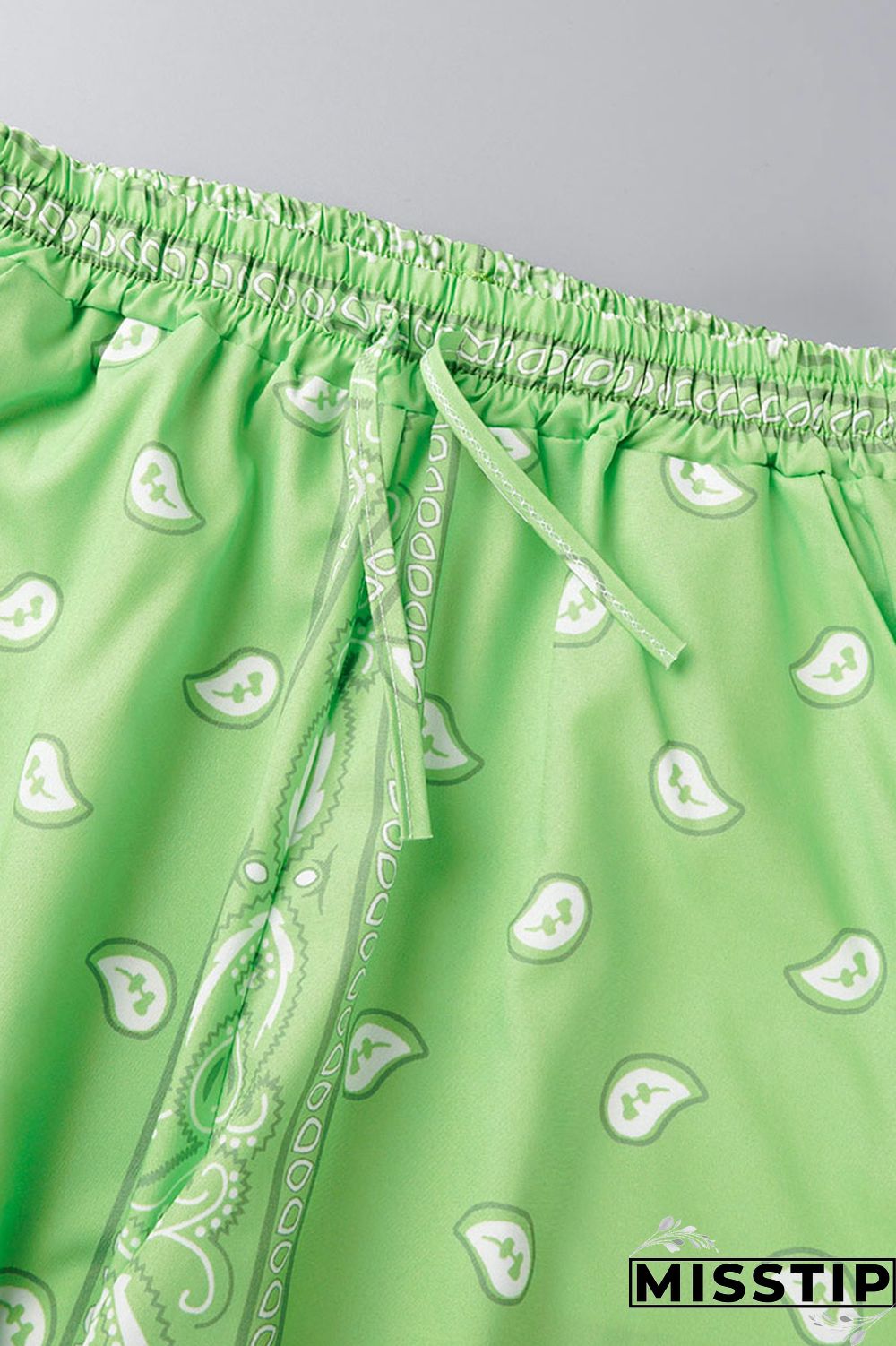 Fluorescent Green Casual Sportswear Print Patchwork Zipper Collar Long Sleeve Two Pieces