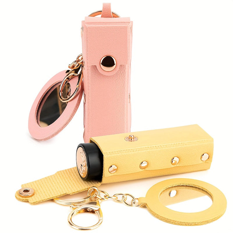 Creative Small Gift Women’s Lipstick Key Chain Carry Lipstick Key Bag Car Pendant