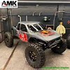AMK 2Pcs DIY Upgrades Carbon Fiber Chassis Rails Cheater Rigs Frame Kit Adapt to 1/10 RC Crawler Racing Cars Body for Experts