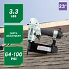 Metabo HPT Pro Pin Nailer Kit, Pro-Preferred Pneumatic Power Nailers, Carpentry Tool for Fine Trim, Molding, and Paneling, Built-In Silencer, Aluminium Magazine, 23 Gauge, 1/2? to 2? Pin Nails, NP50A
