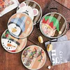 (US Local)6pcs Set Xmas Theme DIY Diamond Painting Coasters Kit with Holder Kit