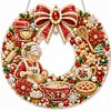 DIY Diamond Painting Xmas Hanging Ornament Pendant Acrylic Double Sided Print Decor Kit
