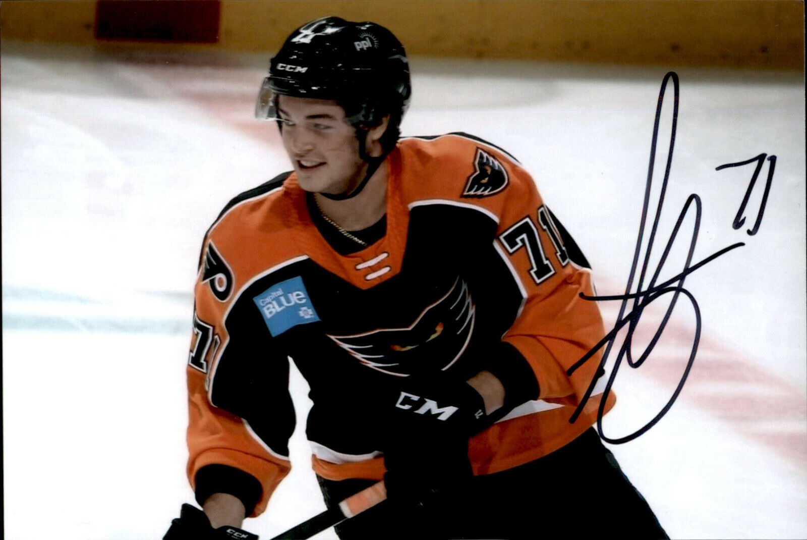 Tyson Foerster SIGNED autographed 4x6 Photo Poster painting LEHIGH PHANTOMS PHILADELPHIA FLYERS