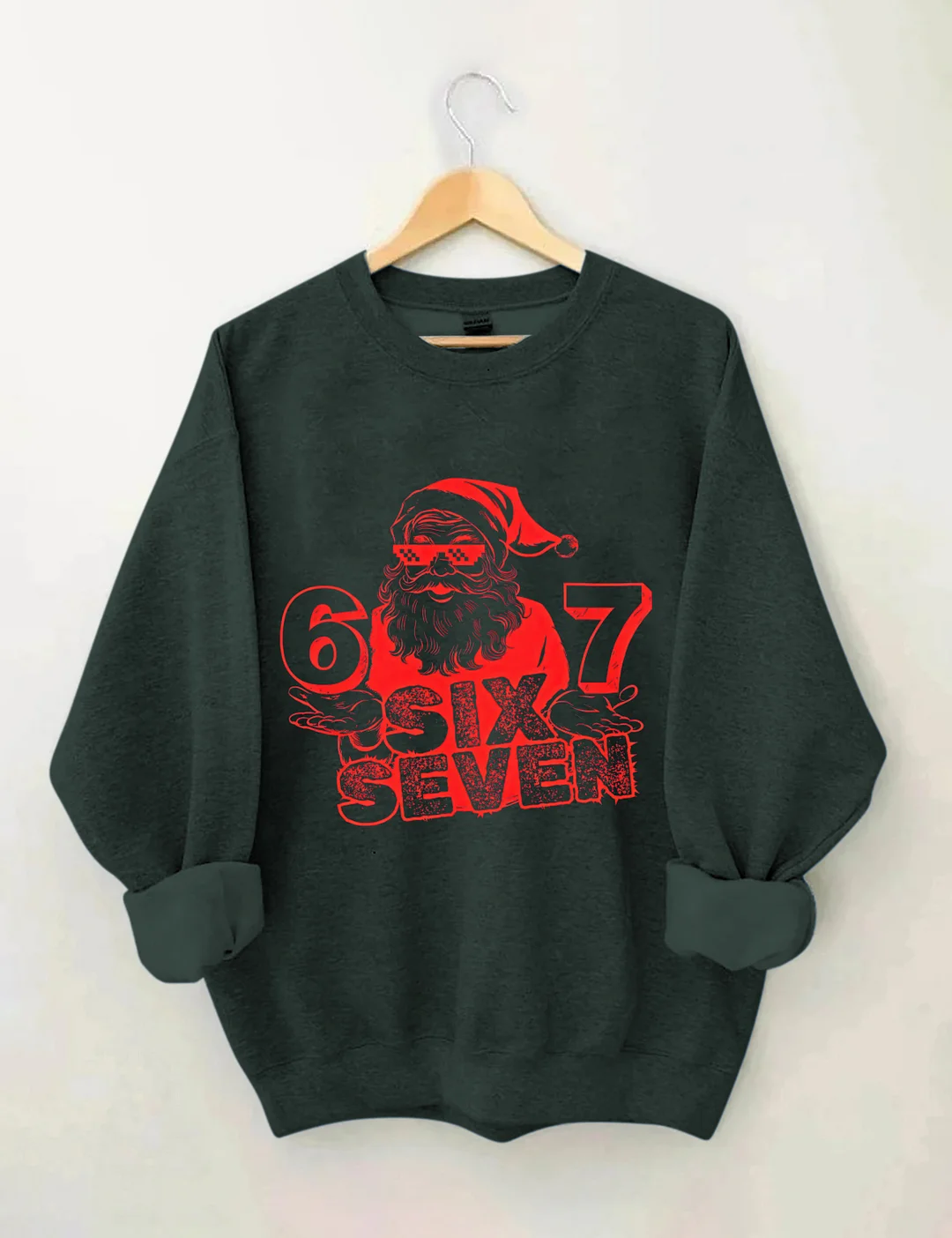 Six Seven Christmas Sweatshirt