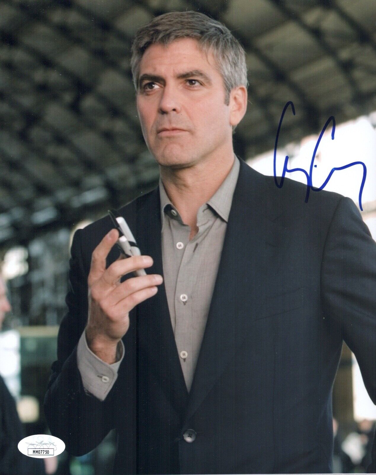 GEORGE CLOONEY Signed OCEAN'S ELEVEN 8x10 Photo Poster painting Autograph JSA COA Cert