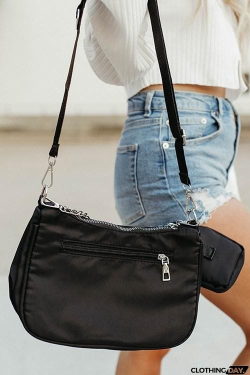 Punk Padlock Chain Shoulder Bag