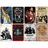 (Multi Style)Queen - Vintage Metal Signs - 20*30cm/30*40cm - Music