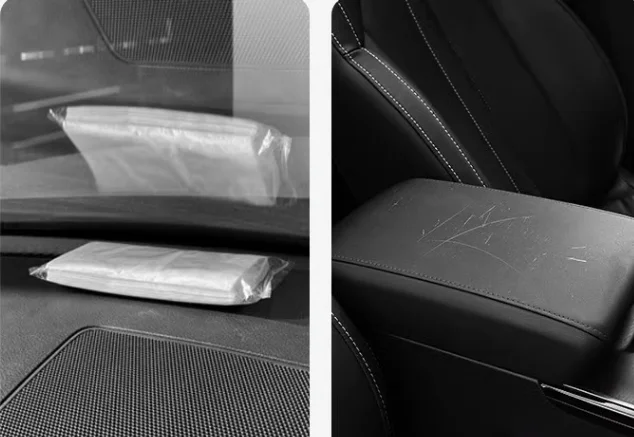 Creative Car Tissue Box Armrest Box Booster Pad 2-in-1