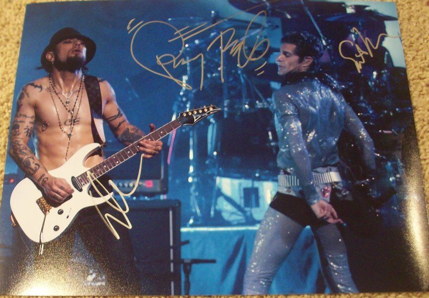 JANE'S ADDICTION SIGNED 11x14 Photo Poster painting PERRY FARRELL DAVE NAVARRO +1 w/EXACT PROOF