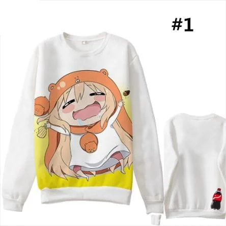 Kawaii Himoto! Umaru-chan Pattern Casual Jumper SP165515