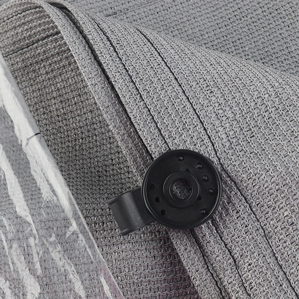 5pcs Sunshade Net Clip Greenhouse Shade Cloth Fix Clamp Grommet Hook Clip