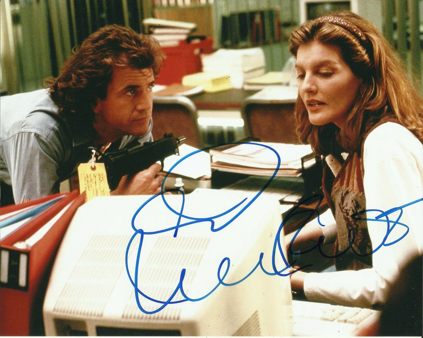 RENE RUSSO SIGNED LETHAL WEAPON Photo Poster painting UACC REG 242 (3)