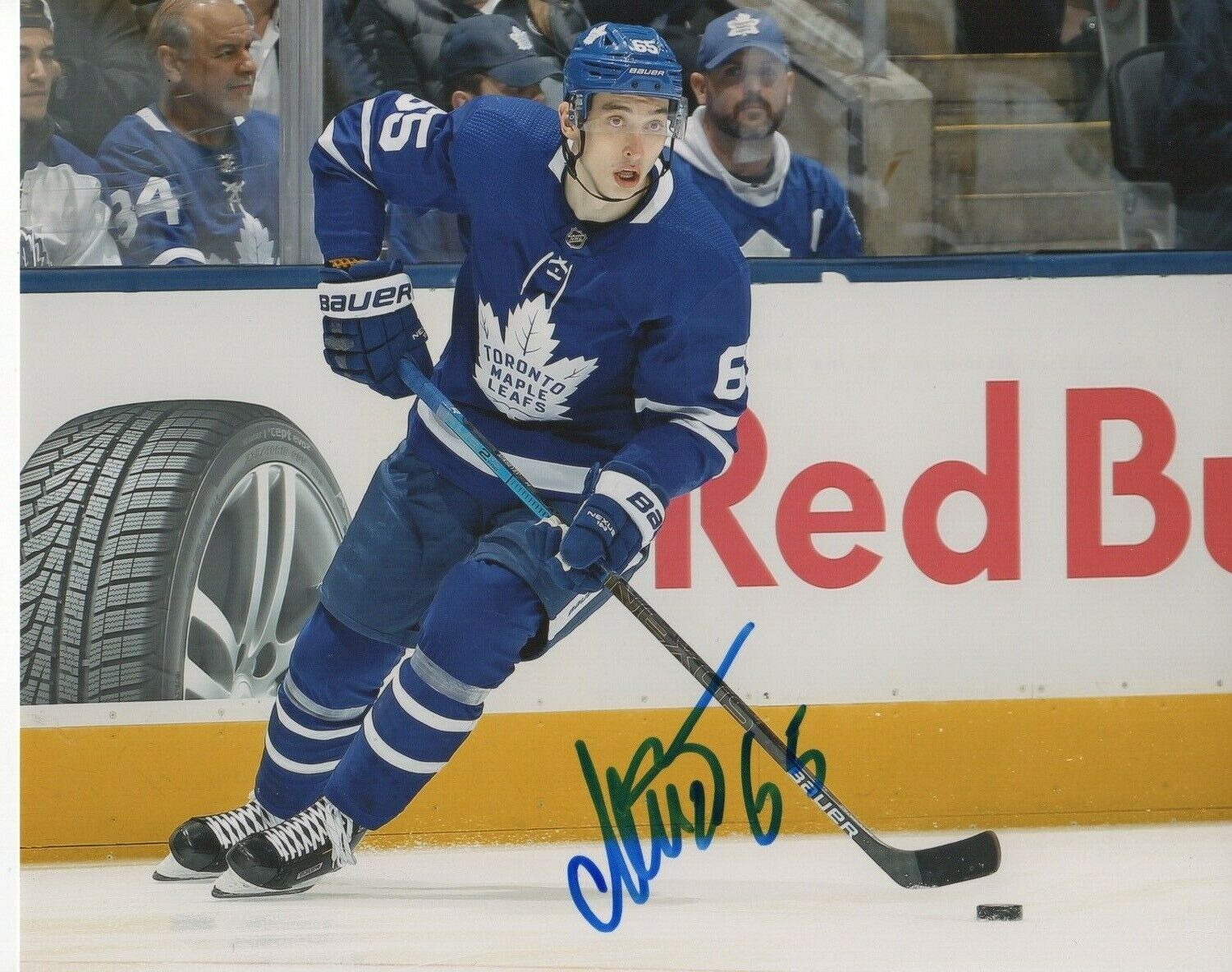 Toronto Maple Leafs Ilya Mikheyev Signed Autographed 8x10 NHL Photo Poster painting COA #1