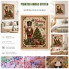 Nutcracker Magic DIY 11CT 3 Strand Stamped Cross Stitch Kit 40x50cm tapestrymarket