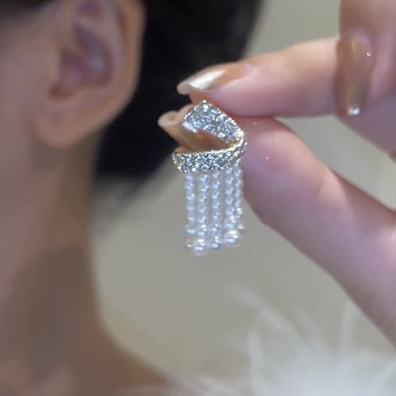 Silver Post Pearl Earrings | 168DEAL
