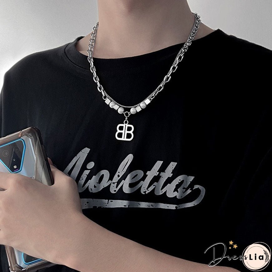 "B" Letter Necklace