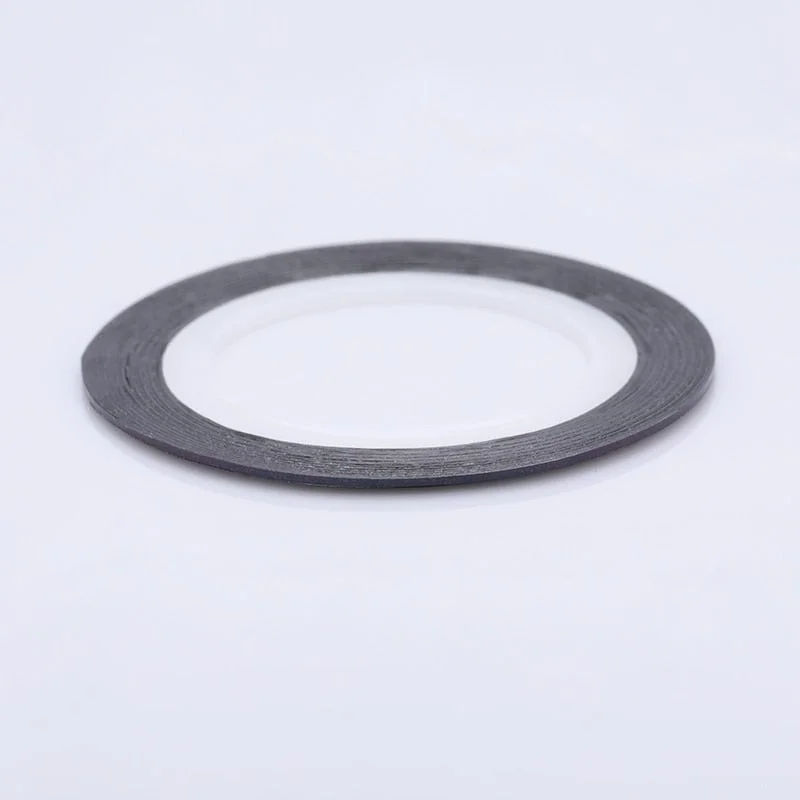 12 Rolls 2mm Matte Glitter Nail Striping Tape Line Rainbow Multi Color Styling Tool Sticker Decal  DIY Decoration-Nail Inspo