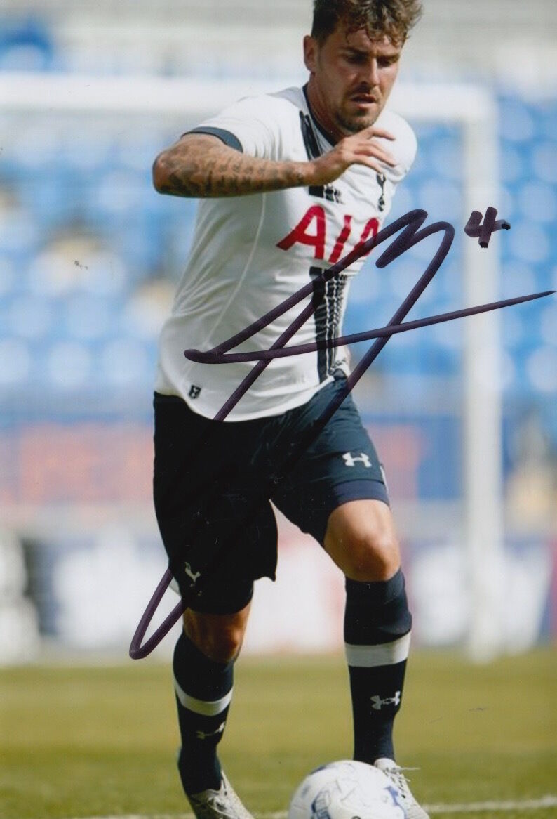 TOTTENHAM HOTSPUR HAND SIGNED GRANT HALL 6X4 Photo Poster painting 1.