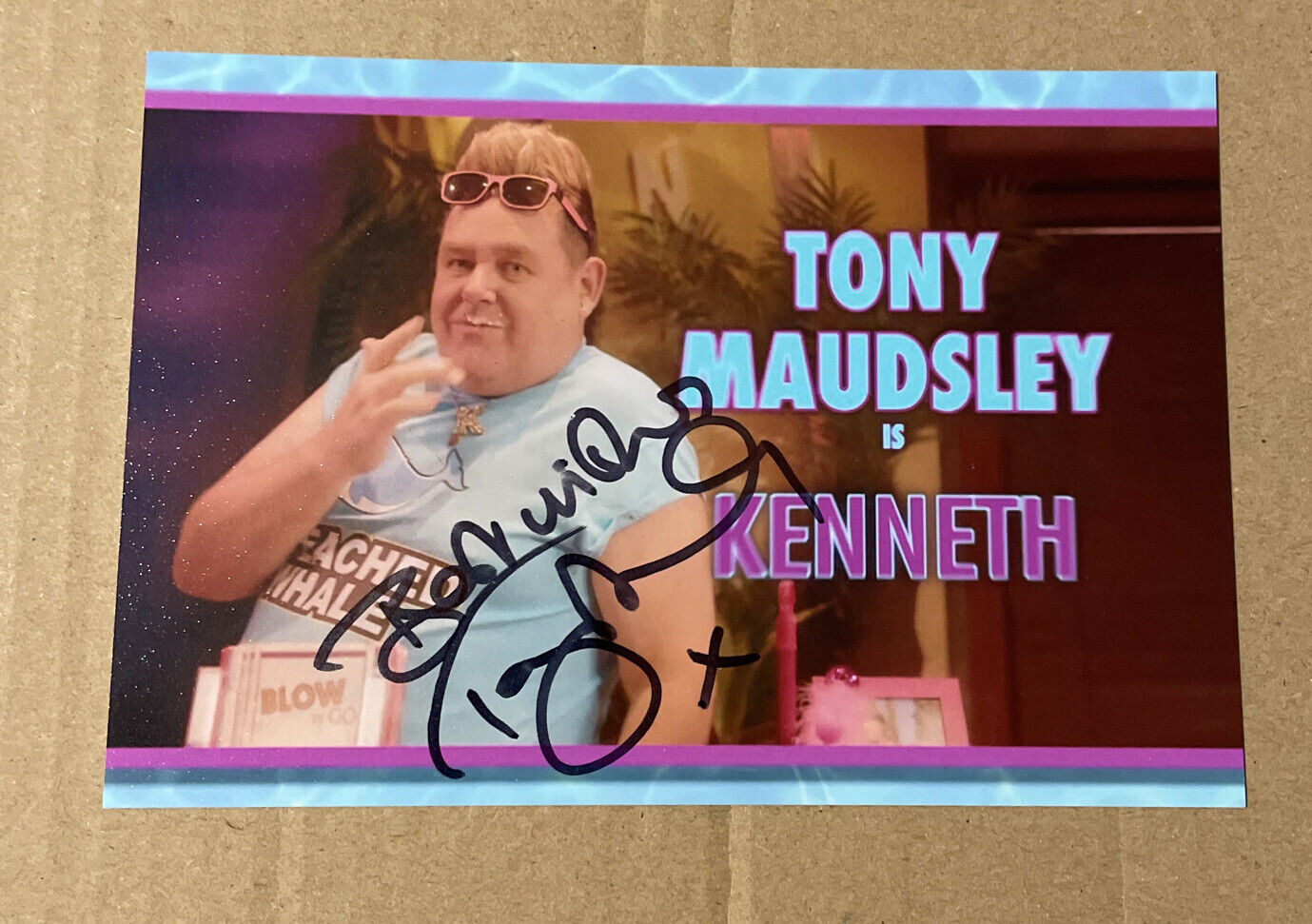 Tony Maudsley Hand Signed 6x4 Photo Poster painting Autograph Actor Coronation Street Benidorm