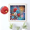 Diamond Painting-DIY Crystal Rhinestone Flag Fireworks