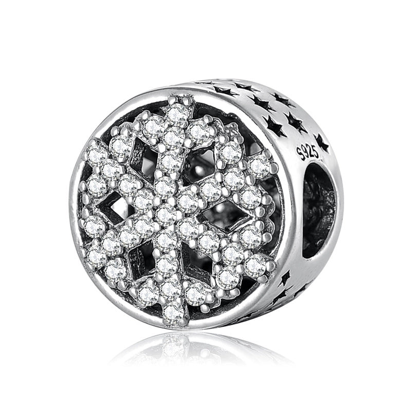 1 Piece 925 Sterling Silver Zircon Solid Color Jewelry Accessories