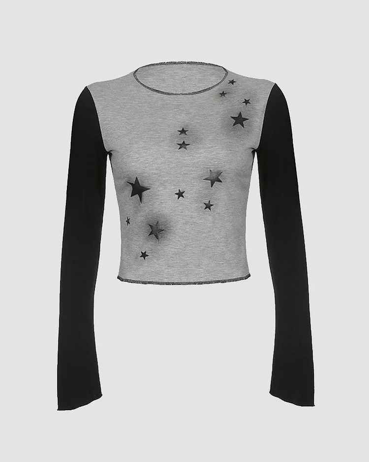 Phial Starry Spray Graphic Top