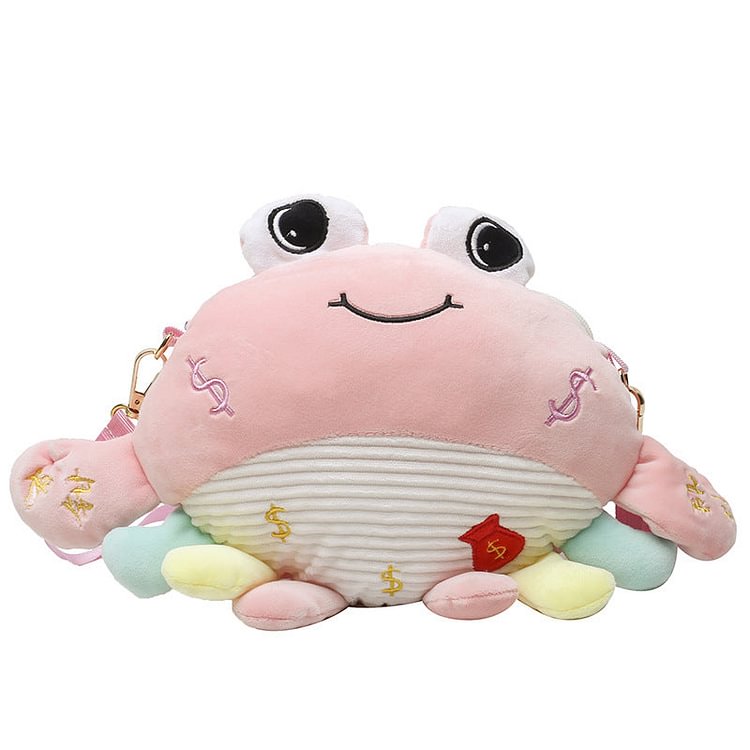 Crab with Money Crossbody Bag