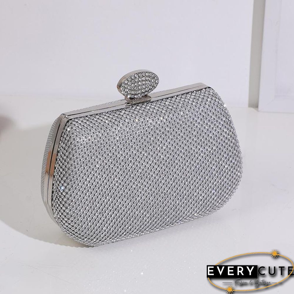 Fashion Women Shining Handbag With Chain