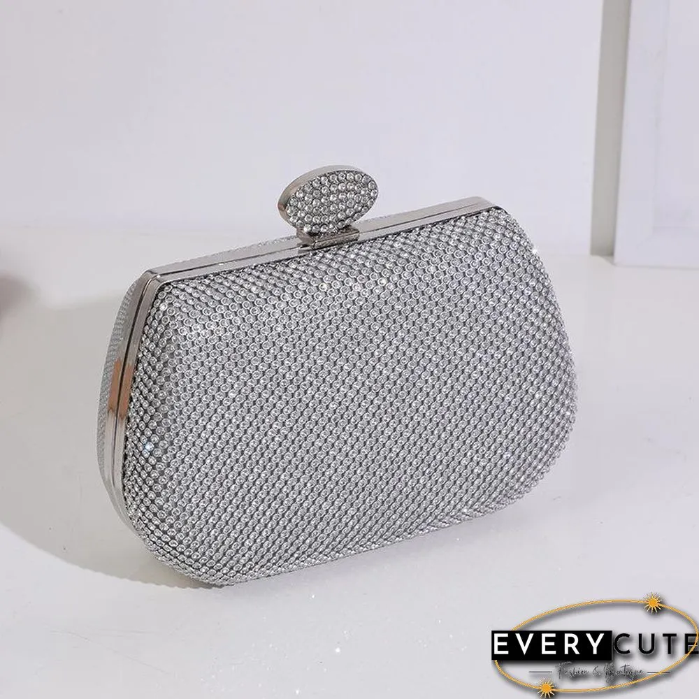 Fashion Women Shining Handbag With Chain
