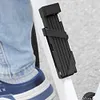 Bicycle Foldable Lock Anti-Theft Bike Folding Lock for Motorcycle Scooter E-Bike