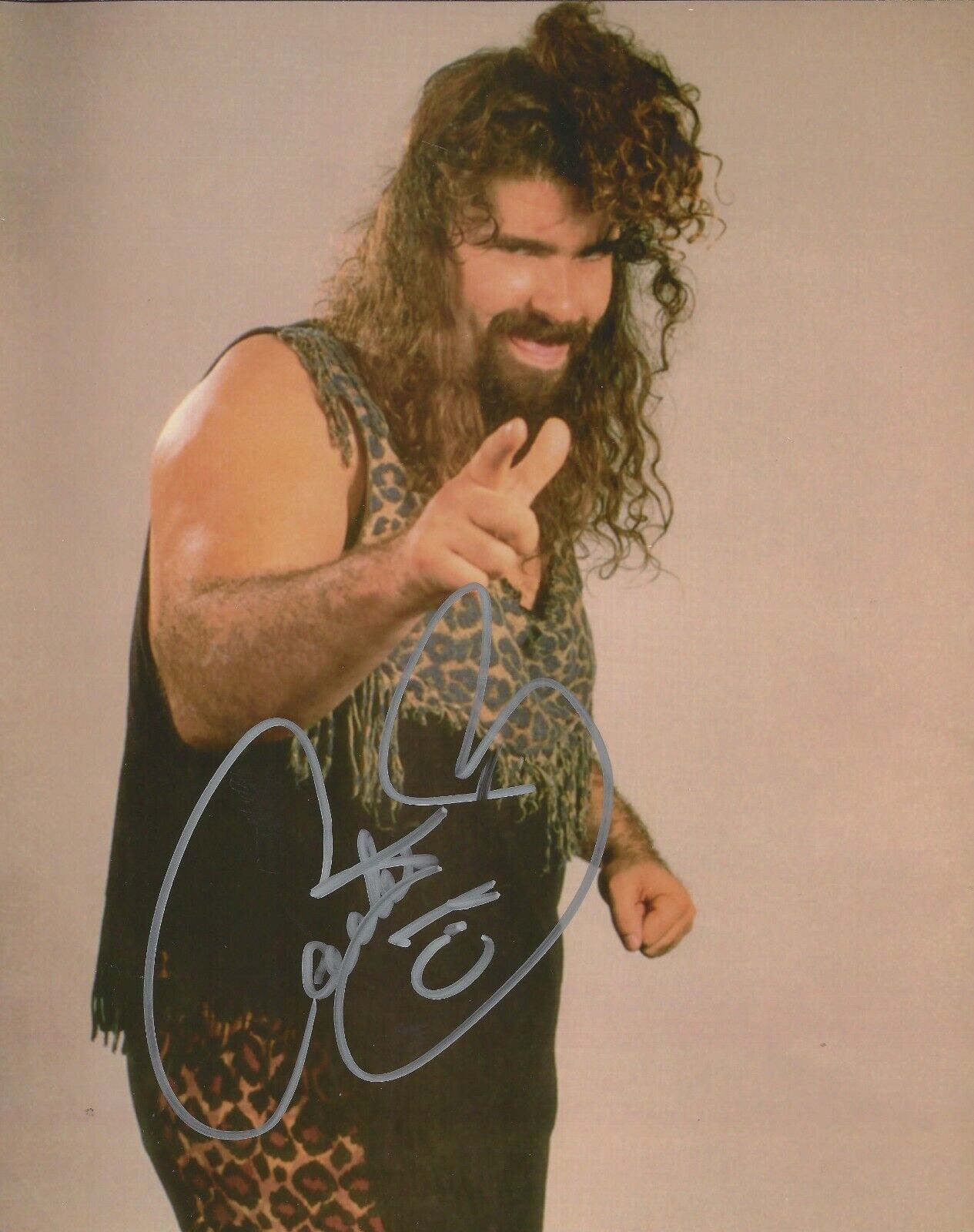 Mick Foley autographed 8x10 #3 WWEAttitude Era Cactus Jack