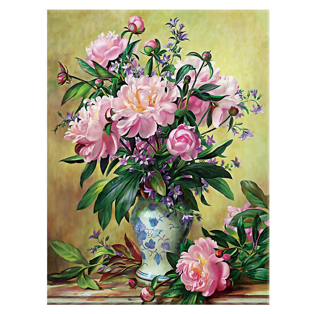 

Bunch Flowers - 14CT Counted Cross Stitch - 46*56CM, 501 Original
